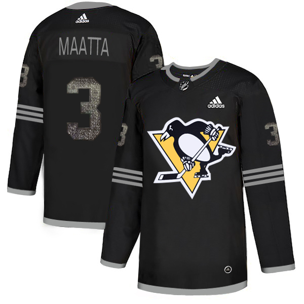 Adidas Penguins #3 Olli Maatta Black Authentic Classic Stitched NHL Jersey Adidas Penguins #3 Olli Maatta Black Authentic Classic Stitched NHL Jersey