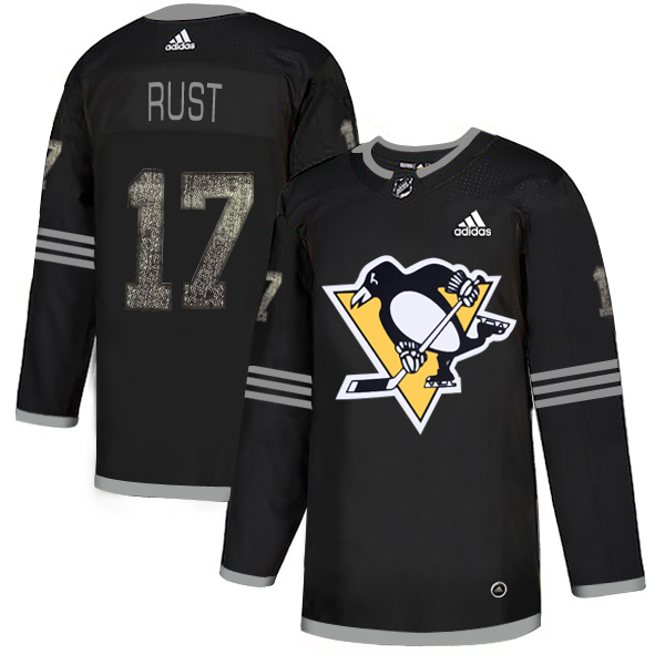 Adidas Penguins #17 Bryan Rust Black Authentic Classic Stitched NHL Jersey Adidas Penguins #17 Bryan Rust Black Authentic Classic Stitched NHL Jersey