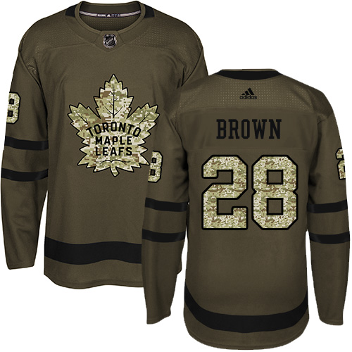 Adidas Maple Leafs #28 Connor Brown Green Salute to Service Stitched NHL Jersey Adidas Maple Leafs #28 Connor Brown Green Salute to Service Stitched NHL Jersey