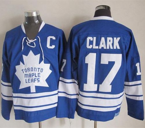 Maple Leafs #17 Wendel Clark Blue CCM Throwback Third Stitched NHL Jersey Maple Leafs #17 Wendel Clark Blue CCM Throwback Third Stitched NHL Jersey
