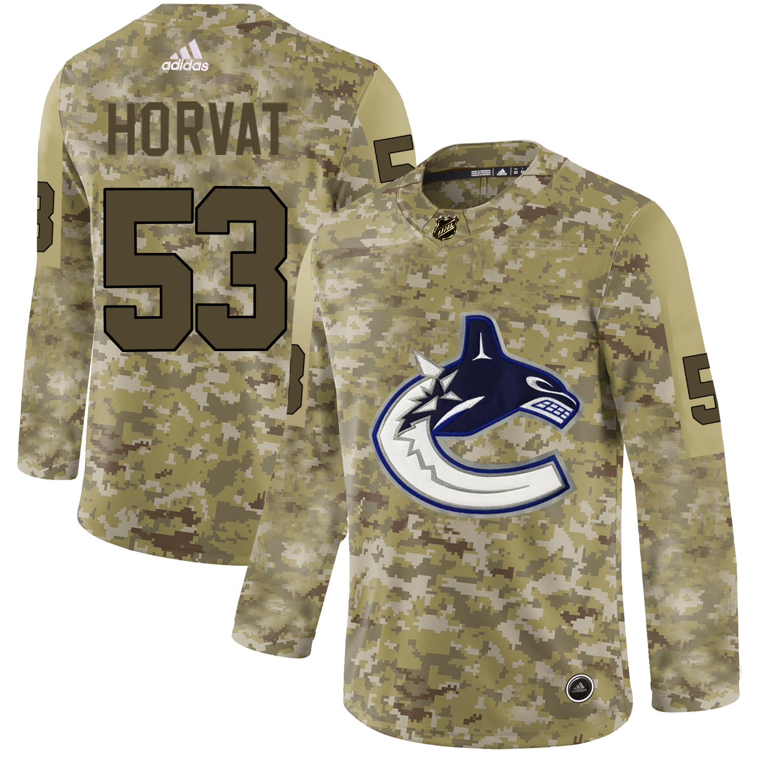 Adidas Canucks #53 Bo Horvat Camo Authentic Stitched NHL Jersey Adidas Canucks #53 Bo Horvat Camo Authentic Stitched NHL Jersey