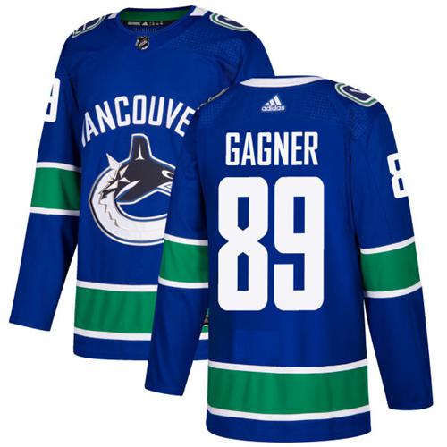 Adidas Canucks #89 Sam Gagner Blue Home Authentic Stitched NHL Jersey Adidas Canucks #89 Sam Gagner Blue Home Authentic Stitched NHL Jersey