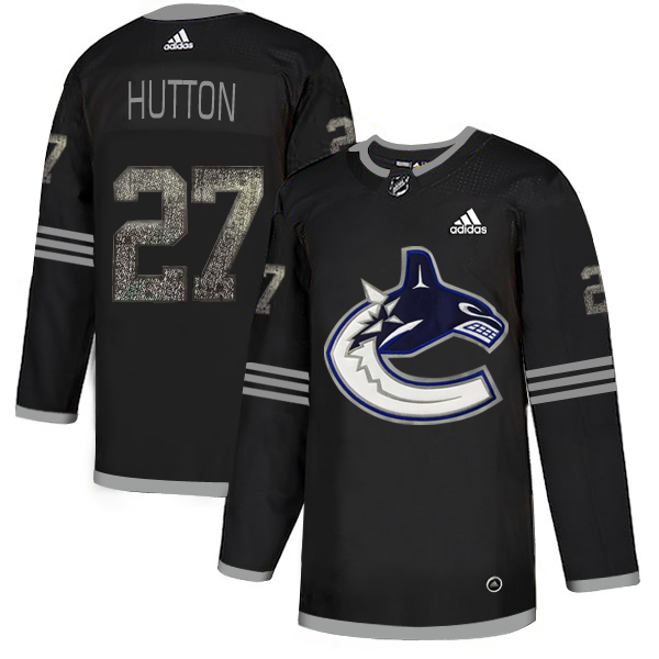 Adidas Canucks #27 Ben Hutton Black Authentic Classic Stitched NHL Jersey Adidas Canucks #27 Ben Hutton Black Authentic Classic Stitched NHL Jersey