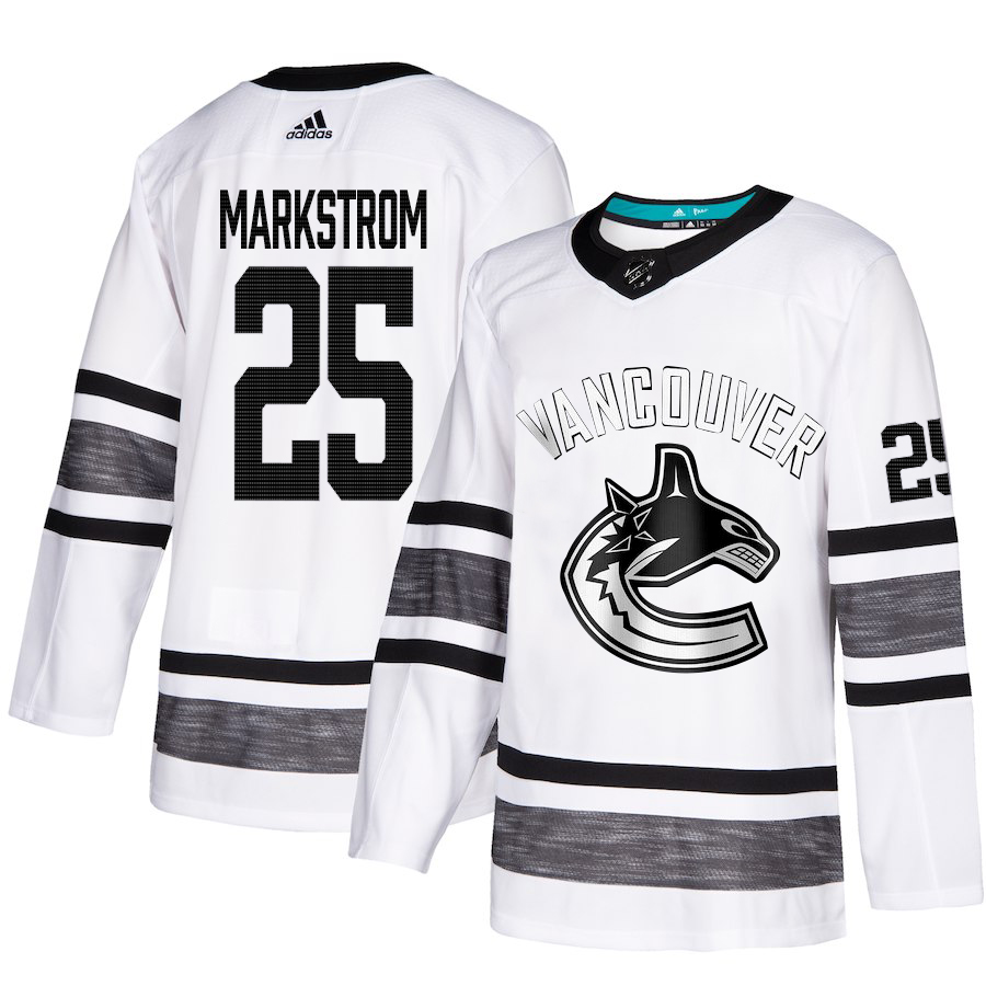 Adidas Canucks #25 Jacob Markstrom White 2019 All-Star Game Parley Authentic Stitched NHL Jersey Adidas Canucks #25 Jacob Markstrom White 2019 All-Star Game Parley Authentic Stitched NHL Jersey