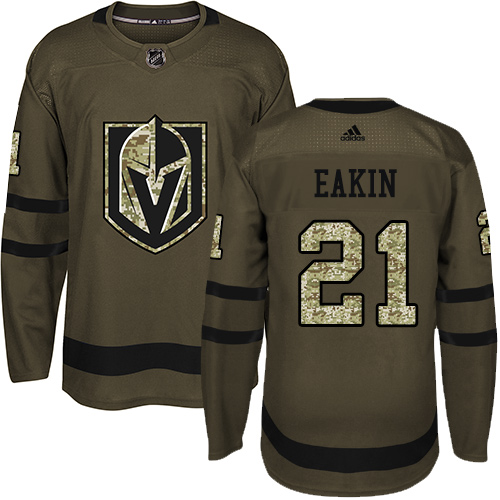 Adidas Golden Knights #21 Cody Eakin Green Salute to Service Stitched NHL Jersey Adidas Golden Knights #21 Cody Eakin Green Salute to Service Stitched NHL Jersey