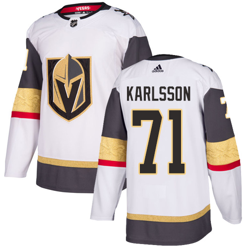 Adidas Golden Knights #71 William Karlsson White Road Authentic Stitched NHL Jersey Adidas Golden Knights #71 William Karlsson White Road Authentic Stitched NHL Jersey