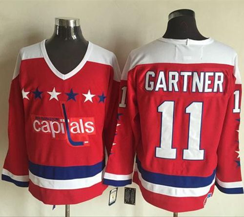 Capitals #11 Mike Gartner Red Alternate CCM Throwback Stitched NHL Jersey Capitals #11 Mike Gartner Red Alternate CCM Throwback Stitched NHL Jersey