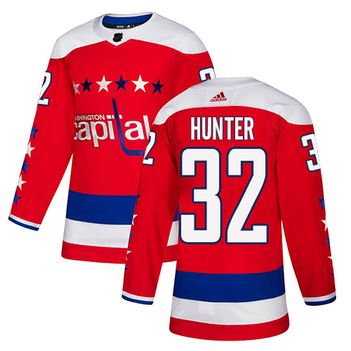 Adidas Capitals #32 Dale Hunter Red Alternate Authentic Stitched NHL Jersey Adidas Capitals #32 Dale Hunter Red Alternate Authentic Stitched NHL Jersey