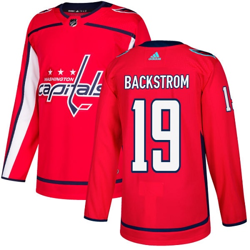 Adidas Capitals #19 Nicklas Backstrom Red Home Authentic Stitched NHL Jersey Adidas Capitals #19 Nicklas Backstrom Red Home Authentic Stitched NHL Jersey