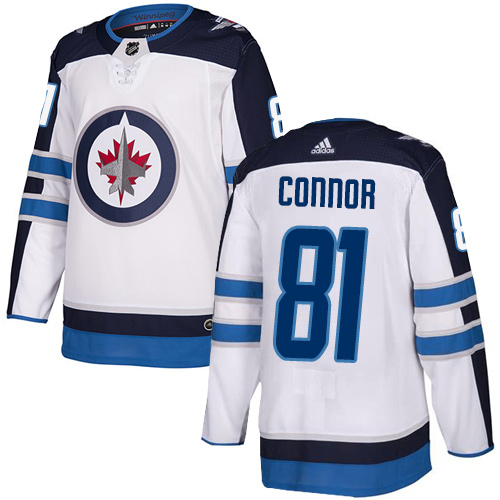 Adidas Jets #81 Kyle Connor White Road Authentic Stitched NHL Jersey Adidas Jets #81 Kyle Connor White Road Authentic Stitched NHL Jersey