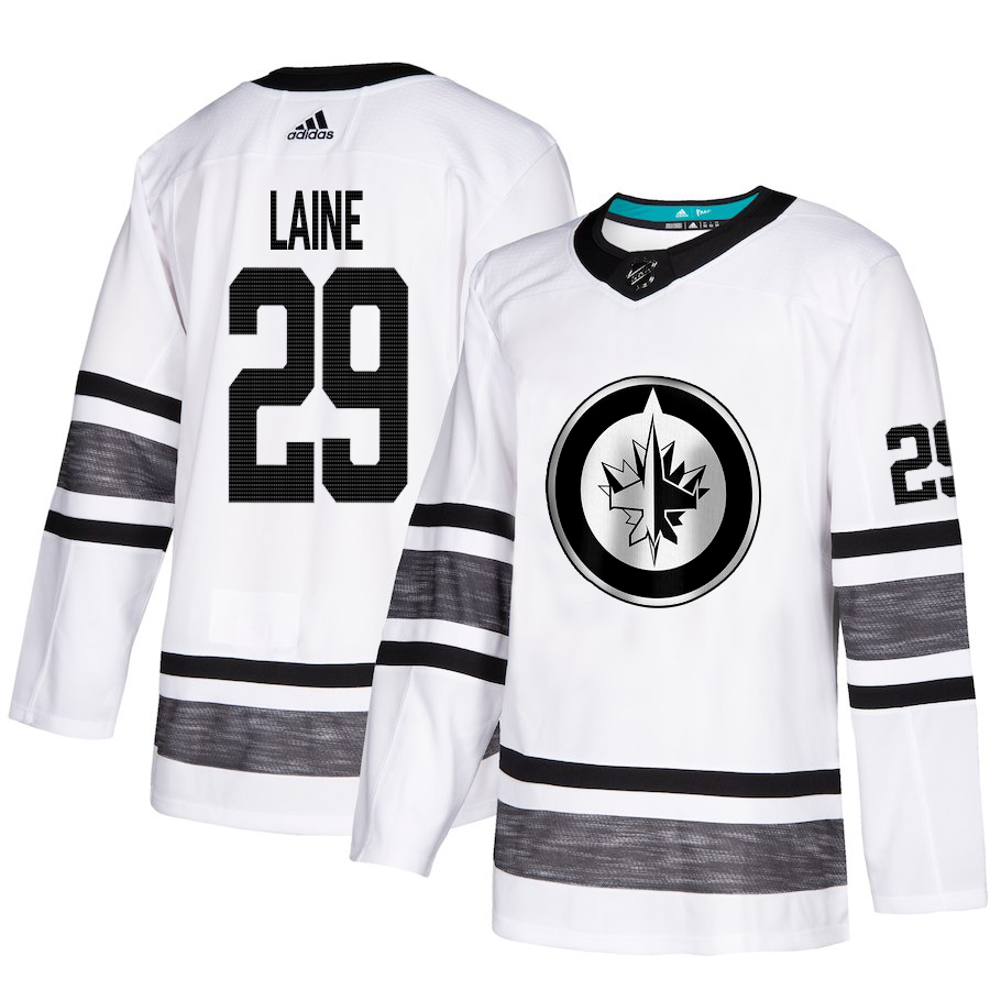 Adidas Jets #29 Patrik Laine White 2019 All-Star Game Parley Authentic Stitched NHL Jersey