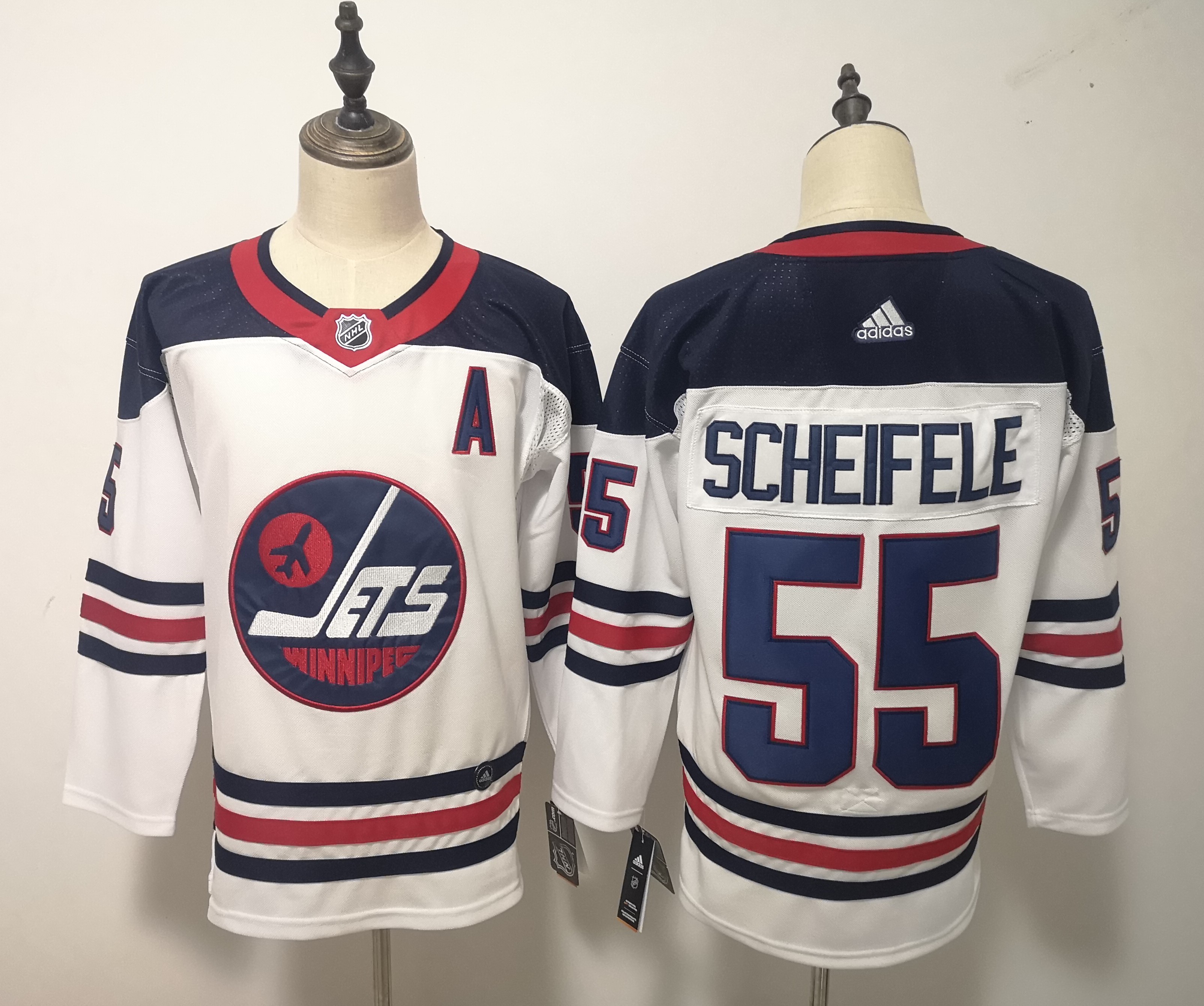 Adidas Jets #55 Mark Scheifele White Third Stitched NHL Jersey Adidas Jets #55 Mark Scheifele White Third Stitched NHL Jersey