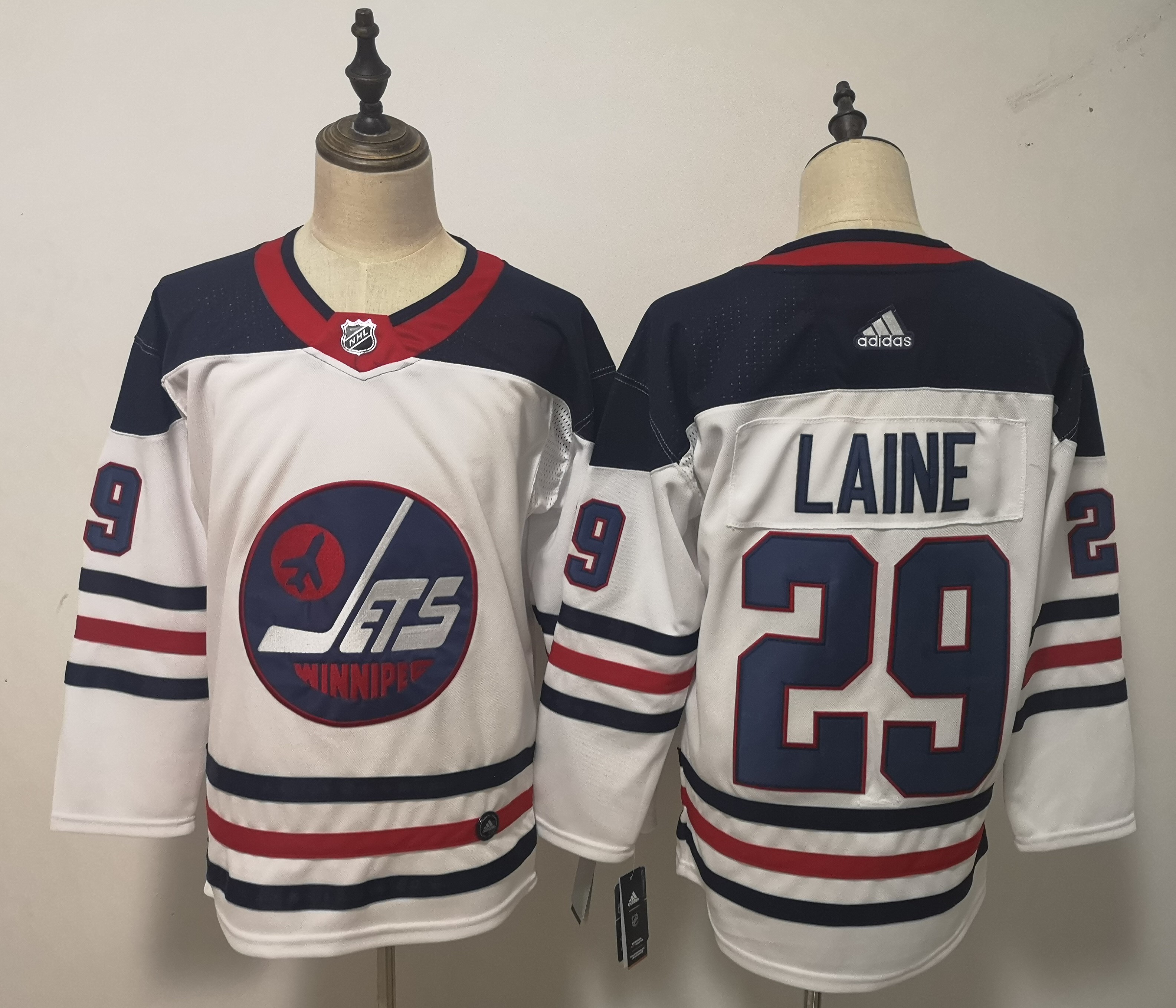 Adidas Jets #29 Patrik Laine White Third Stitched NHL Jersey Adidas Jets #29 Patrik Laine White Third Stitched NHL Jersey