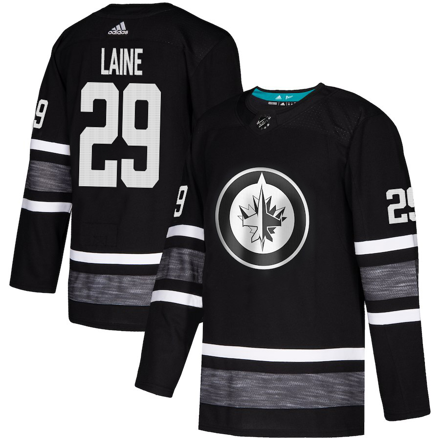 Adidas Jets #29 Patrik Laine Black 2019 All-Star Game Parley Authentic Stitched NHL Jersey