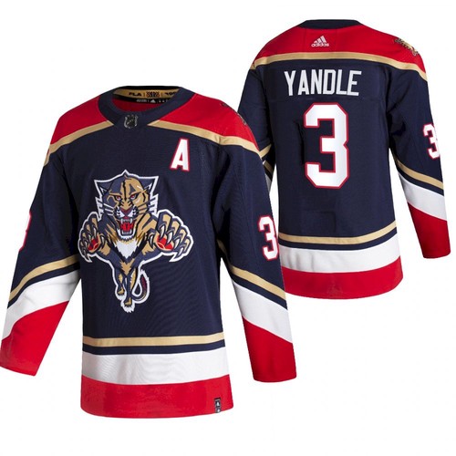 Men's Florida Panthers #3 Keith Yandle Black Black 2020-21 Reverse Retro Stitched Jersey Men's Florida Panthers #3 Keith Yandle Black Black 2020-21 Reverse Retro Stitched Jersey