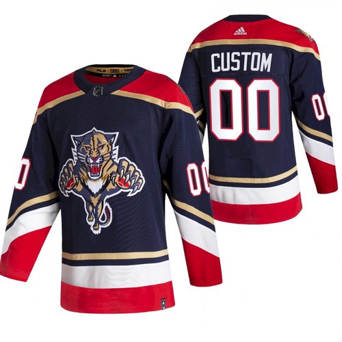 Men's Florida Panthers 2020-21 Custom Name Number Size NHL Stitched Jersey Men's Florida Panthers 2020-21 Custom Name Number Size NHL Stitched Jersey