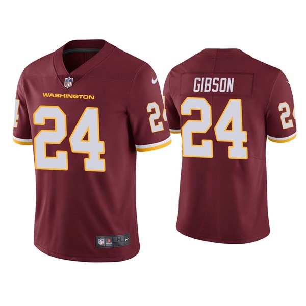Men's Washington Football Team #24 Antonio Gibson Red NFL Vapor Untouchable Limited Stitched Jersey