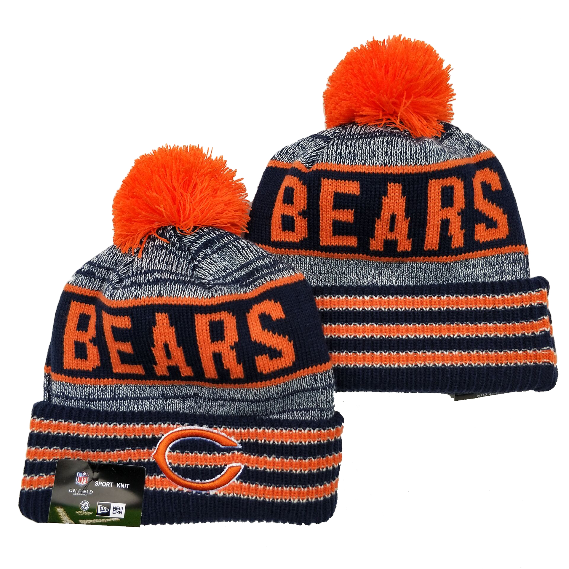 Chicago Bears Knit Hats 018