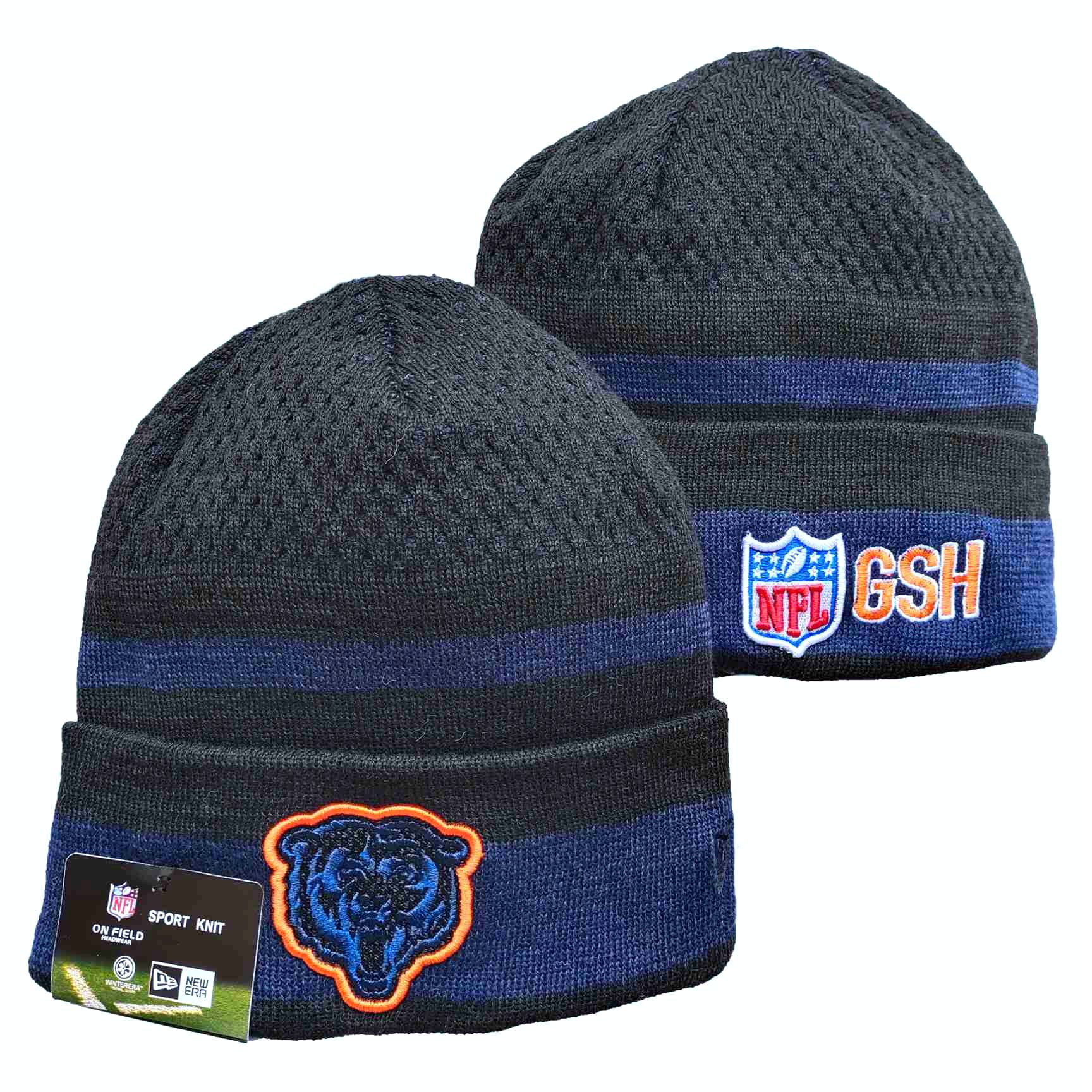 Chicago Bears Knit Hats 019