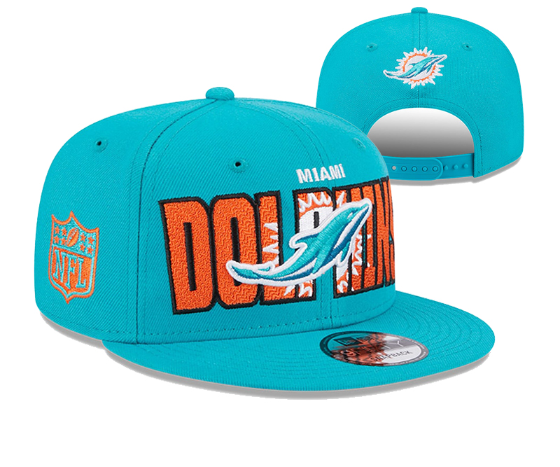 Miami Dolphins Stitched Snapback Hats 128