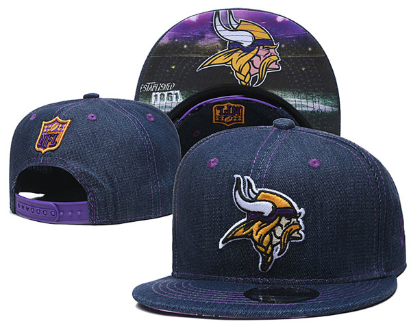 Minnesota Vikings Stitched Snapback Hats 001