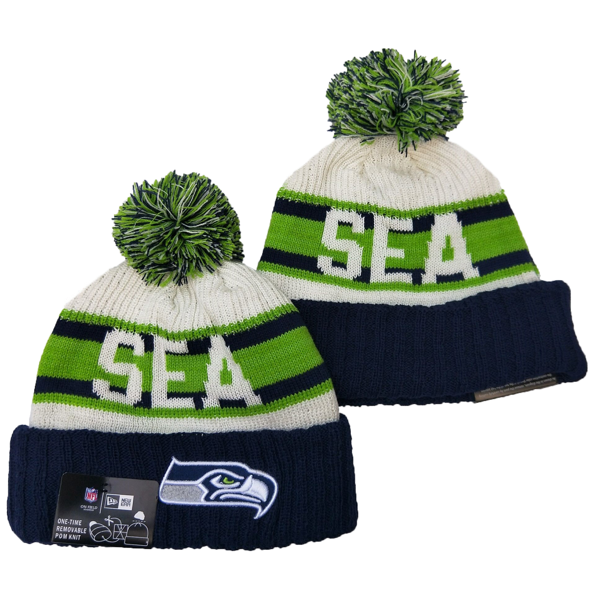 Seattle Seahawks Knit Hats 047