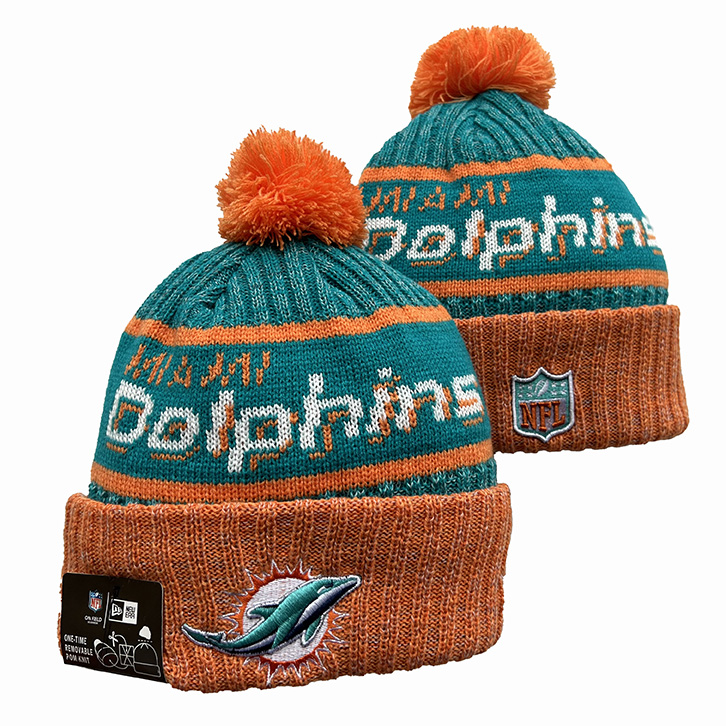 Miami Dolphins Knit Hats 0033