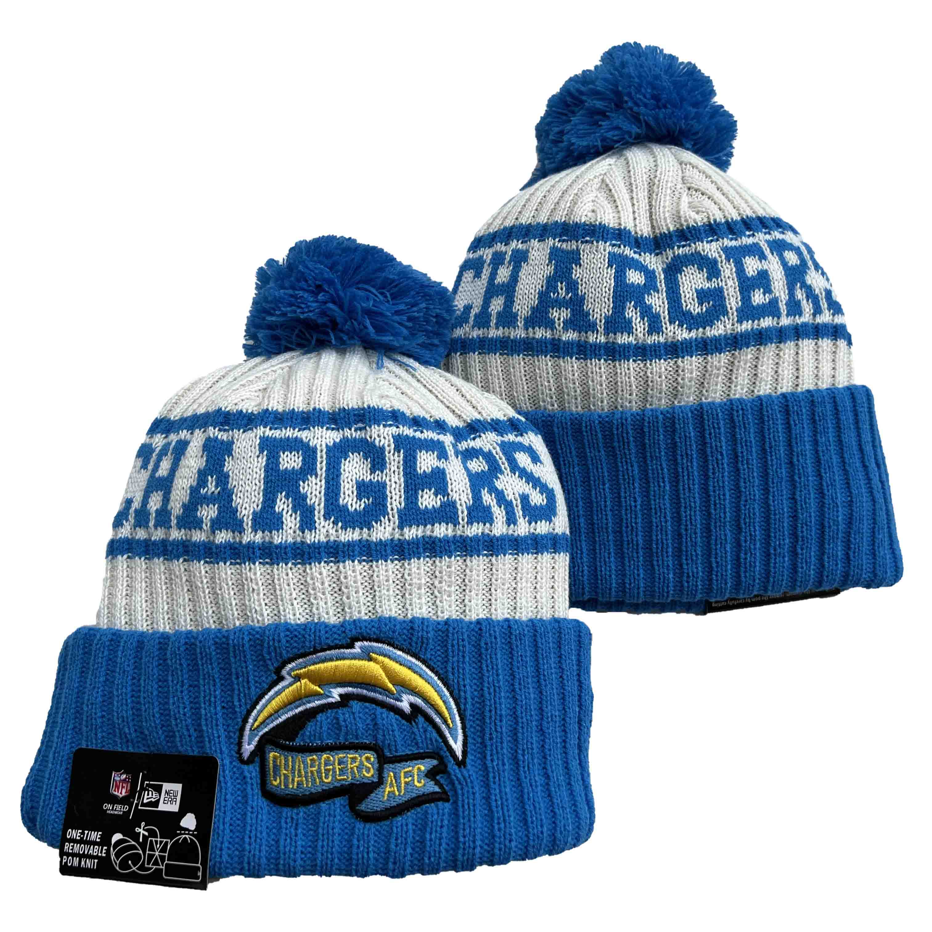 Los Angeles Chargers Knit Hats 0502