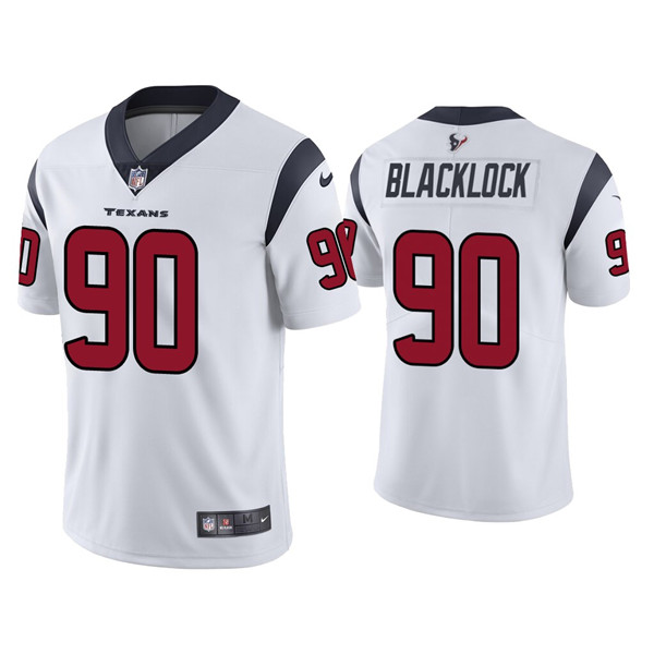en's Houston Texans #90 Ross Blacklock White Vapor Untouchable Limited Stitched Jersey