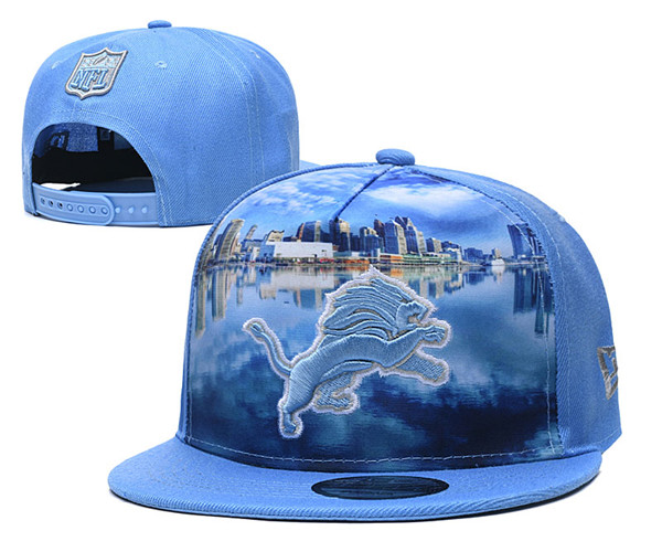 Detroit Lions Stitched Snapback Hats 002