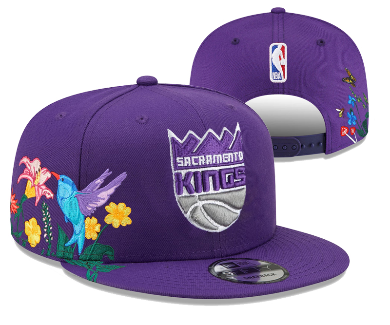 Sacramento Kings Stitched Snapback Hats 005