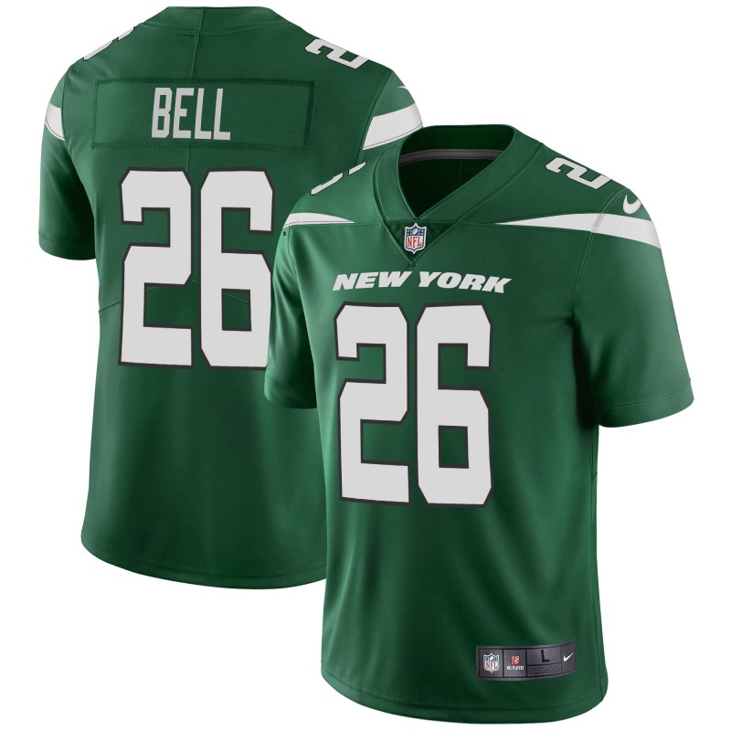 Men's New York Jets #26 Le'Veon Bell Green Vapor Untouchable Limited Stitched NFL Jersey Men's New York Jets #26 Le'Veon Bell Green Vapor Untouchable Limited Stitched NFL Jersey