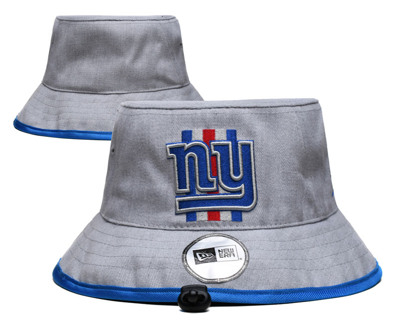 New York Giants New York Giants Stitched Bucket Fisherman Hats 097