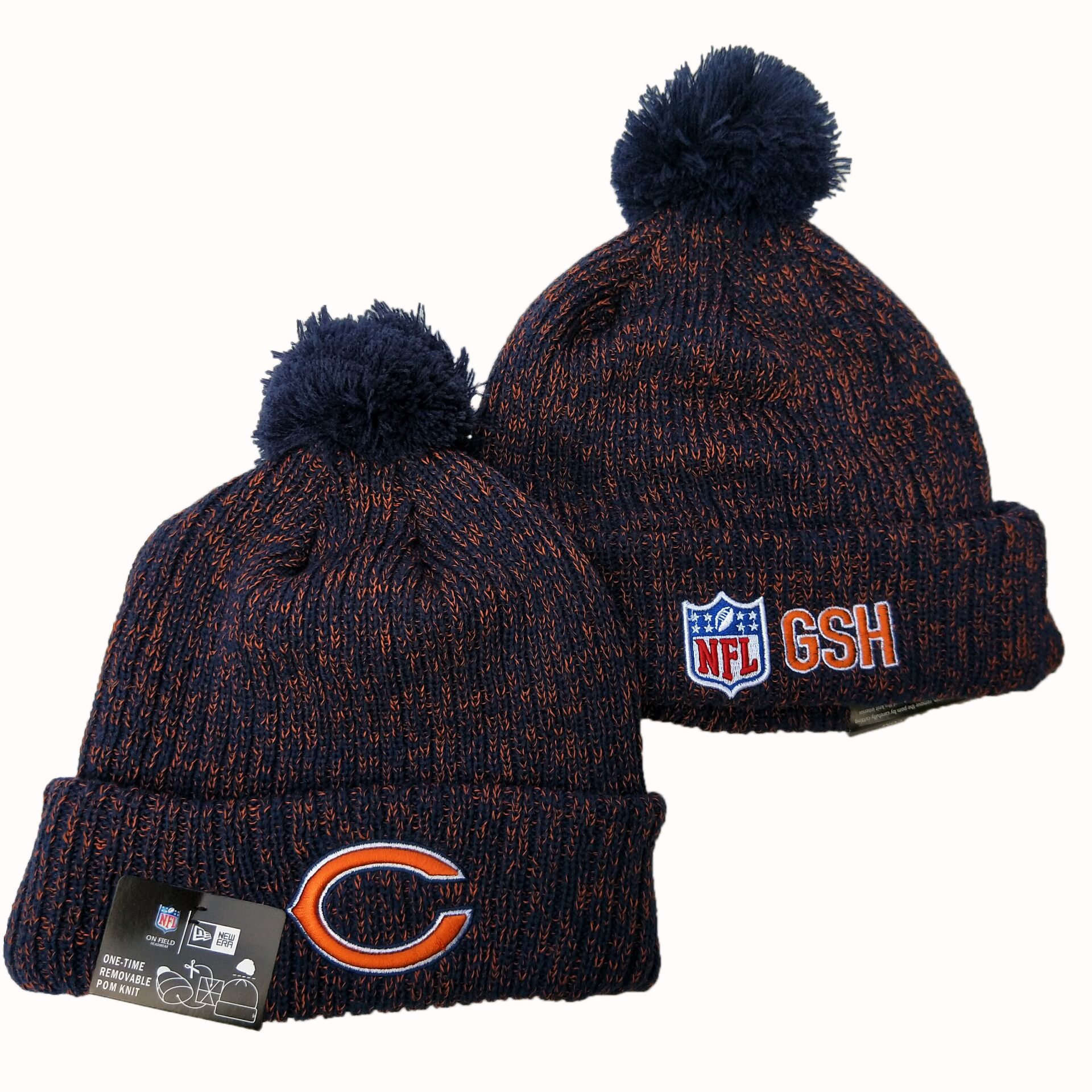 Chicago Bears Knit Hats 023