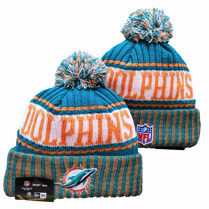 Miami Dolphins Knit Hats 080