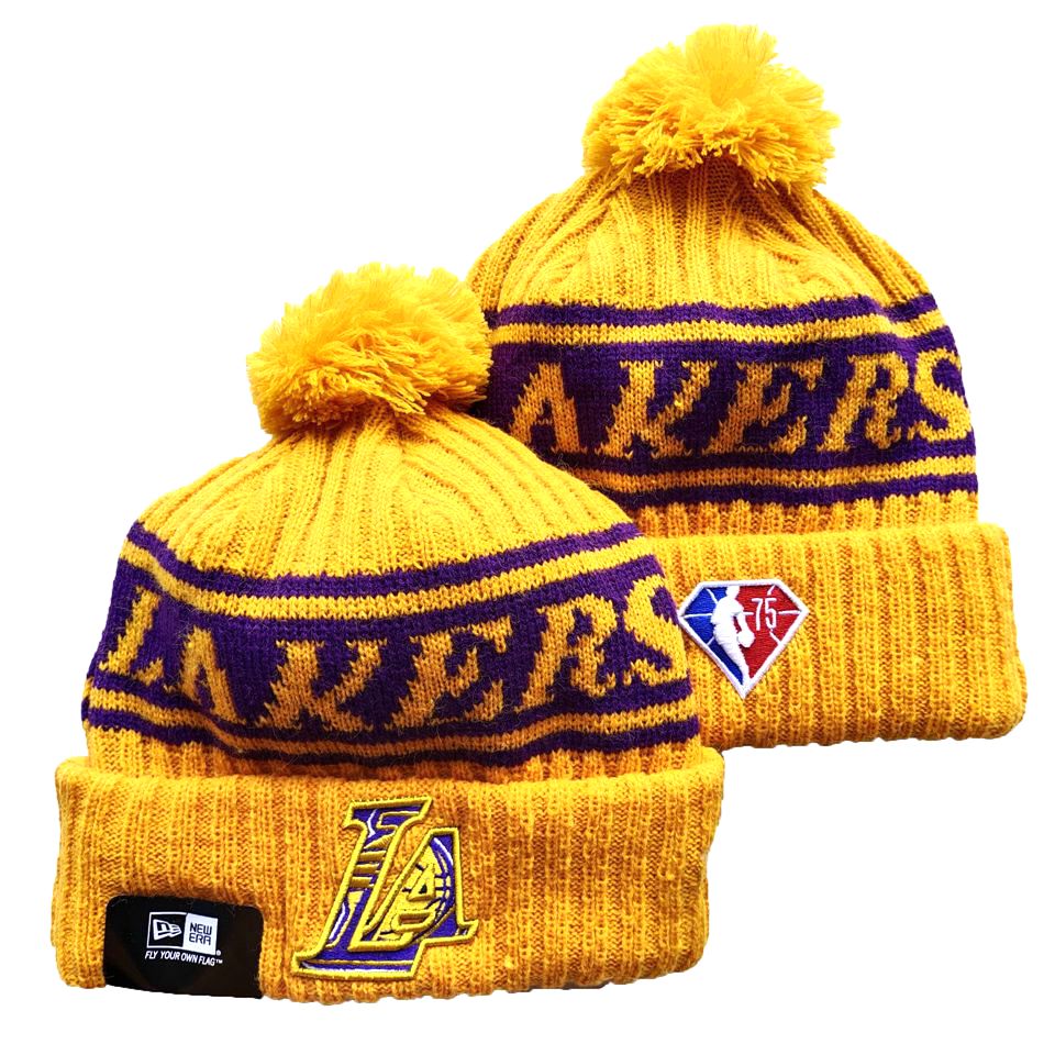 Los Angeles Lakers Knit Hats 114