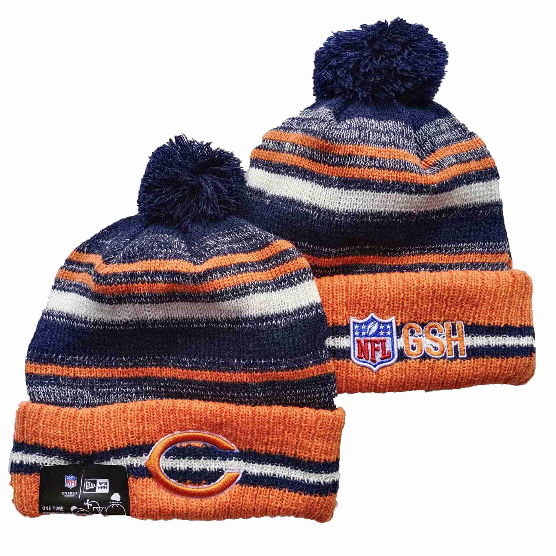 Chicago Bears Knit Hats 017