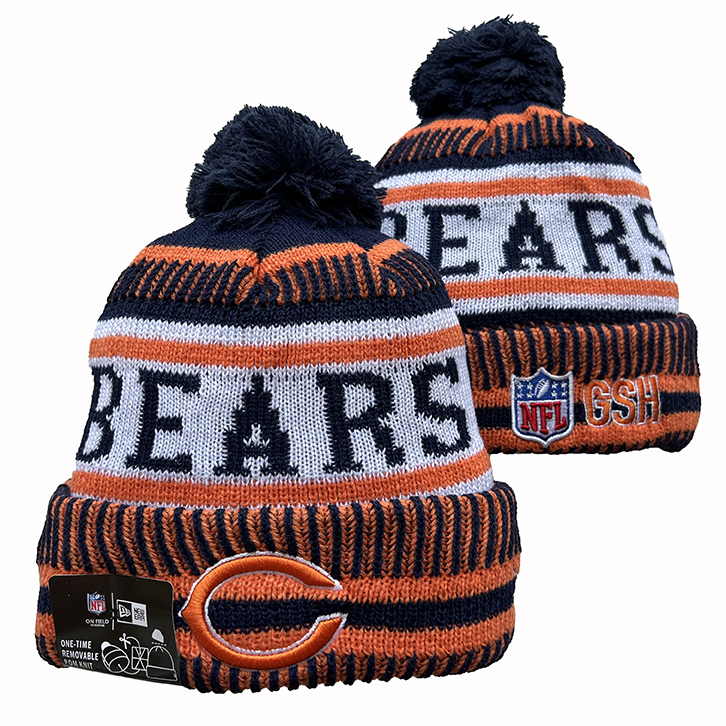 Chicago Bears Knit Hats 021