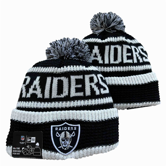 Las Vegas Raiders Knit Hats 028