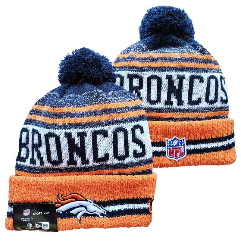 Denver Broncos Knit Hats 012