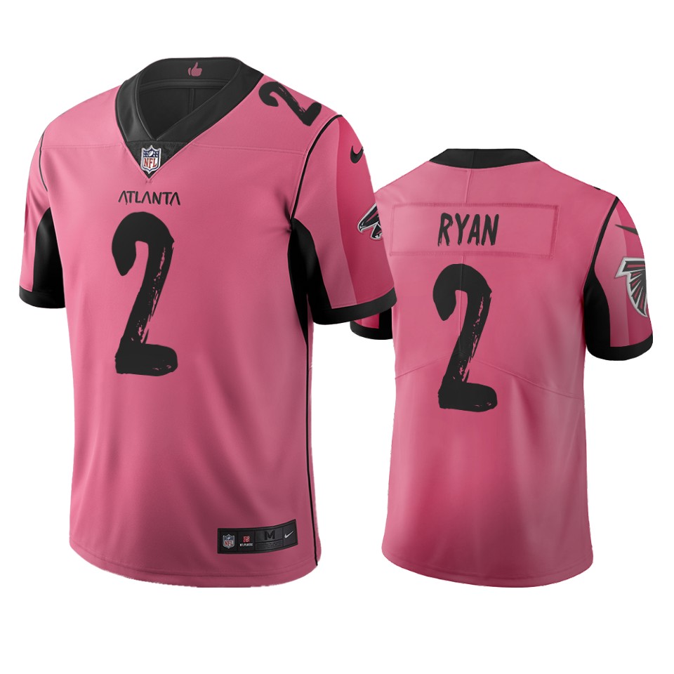 Atlanta Falcons #2 Matt Ryan Pink Vapor Limited City Edition NFL Jersey Atlanta Falcons #2 Matt Ryan Pink Vapor Limited City Edition NFL Jersey