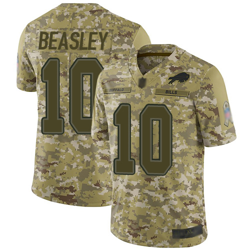 Nike Bills #10 Cole Beasley Camo Men's Stitched NFL Limited 2018 Salute To Service Jersey Nike Bills #10 Cole Beasley Camo Men's Stitched NFL Limited 2018 Salute To Service Jersey