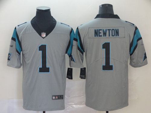 Nike Panthers #1 Cam Newton Silver Men's Stitched NFL Limited Inverted Legend Jersey Nike Panthers #1 Cam Newton Silver Men's Stitched NFL Limited Inverted Legend Jersey