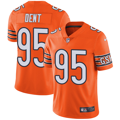 Nike Bears #95 Richard Dent Orange Men's Stitched NFL Limited Rush Jersey Nike Bears #95 Richard Dent Orange Men's Stitched NFL Limited Rush Jersey