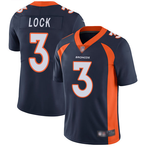Nike Broncos #3 Drew Lock Navy Blue Alternate Men's Stitched NFL Vapor Untouchable Limited Jersey Nike Broncos #3 Drew Lock Navy Blue Alternate Men's Stitched NFL Vapor Untouchable Limited Jersey