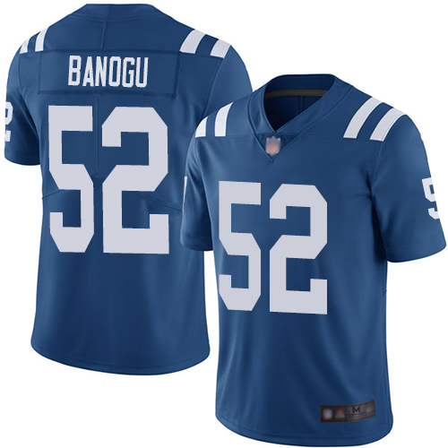 Nike Colts #52 Ben Banogu Royal Blue Team Color Men's Stitched NFL Vapor Untouchable Limited Jersey Nike Colts #52 Ben Banogu Royal Blue Team Color Men's Stitched NFL Vapor Untouchable Limited Jersey