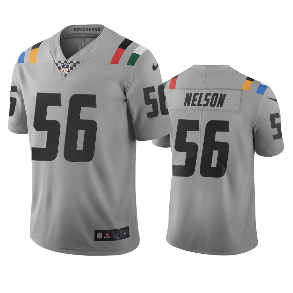 Indianapolis Colts #56 Quenton Nelson Gray Vapor Limited City Edition NFL Jersey Indianapolis Colts #56 Quenton Nelson Gray Vapor Limited City Edition NFL Jersey