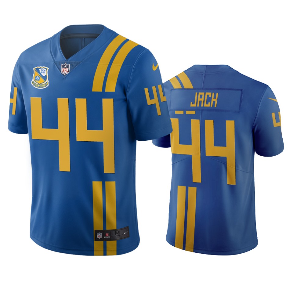 Jacksonville Jaguars #44 Myles Jack Royal Vapor Limited City Edition NFL Jersey