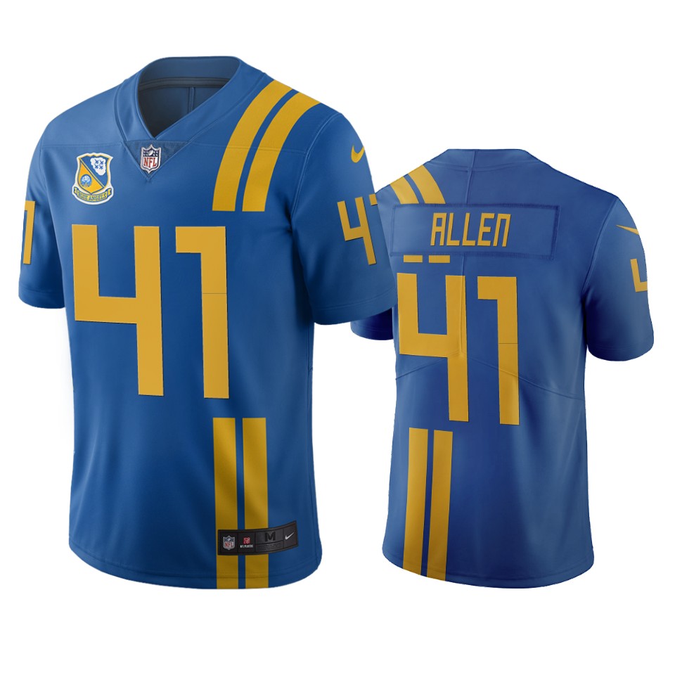 Jacksonville Jaguars #41 Josh Allen Royal Vapor Limited City Edition NFL Jersey