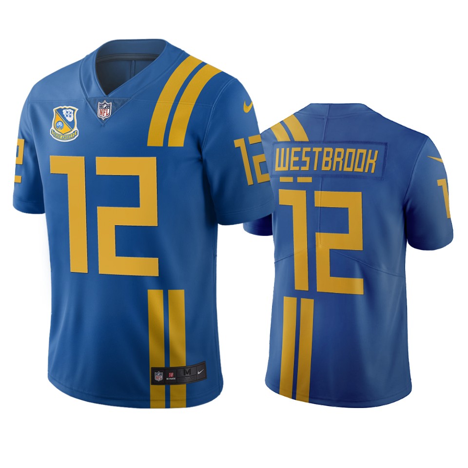 Jacksonville Jaguars #12 Dede Westbrook Royal Vapor Limited City Edition NFL Jersey